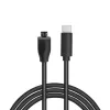 LogiLink CU0196 USB 2.0 laidas USB C – Micro-USB B 0,5 m juodas