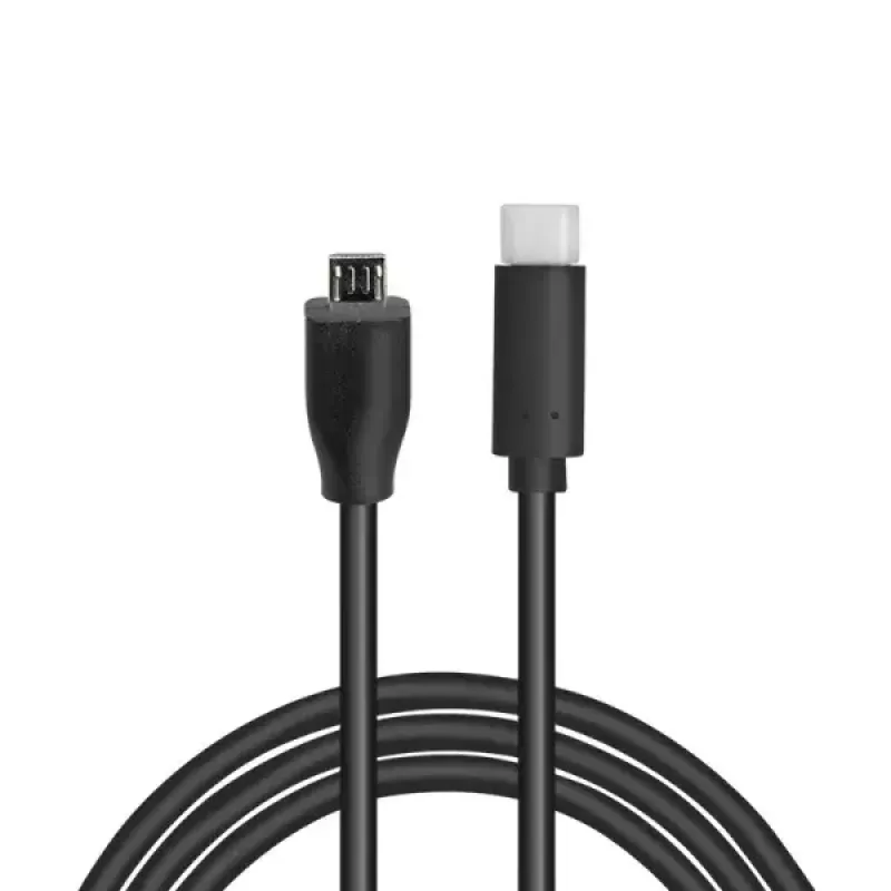 LogiLink CU0196 USB 2.0 laidas USB C – Micro-USB B 0,5 m juodas