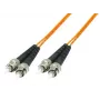 Microconnect FIB110002 ST šviesolaidinis laidas 2 m Oranžinis