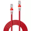 Tinklo kabelis Lindy Cat.6A S/FTP PIMF 7,5 m RJ-45 raudonas