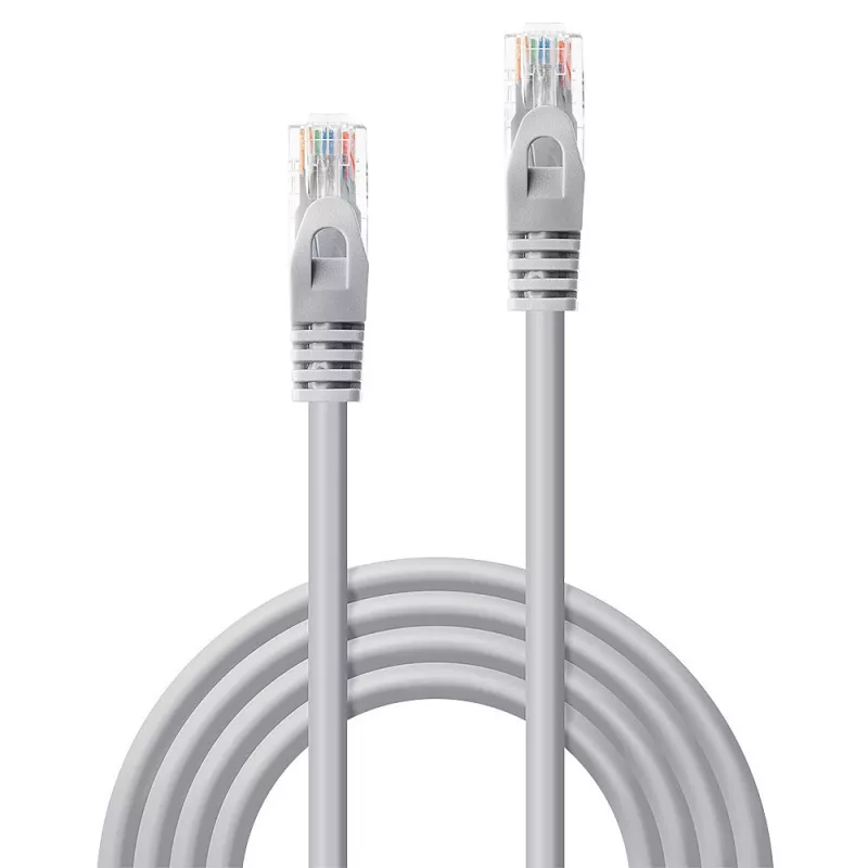 Lindy 48404 tinklo kabelis pilkas 5 m Cat5e U/UTP (UTP)