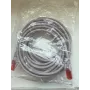 Tinklo kabelis MicroConnect U/UTP CAT6 3M Pilka/levandų spalvos