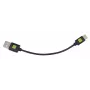 Techly ICOC MUSB20-CMAM01T USB kabelis USB 2.0 0.1 m USB A USB C Juoda