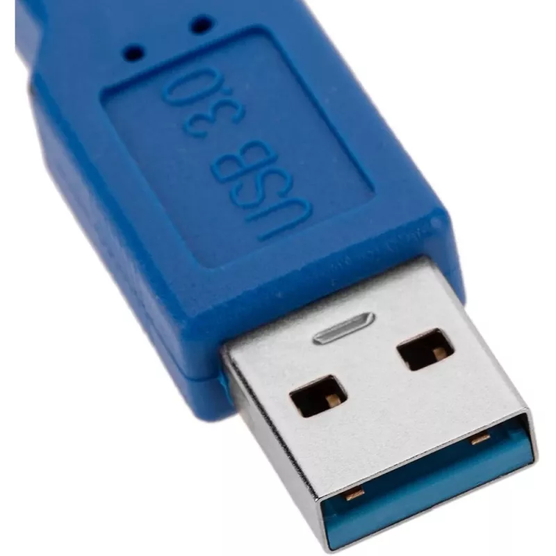 Techly ilginimo USB 3.0 laidas A kištukas / A lizdas 1 m mėlynas ICOC U3-AA-10-EX