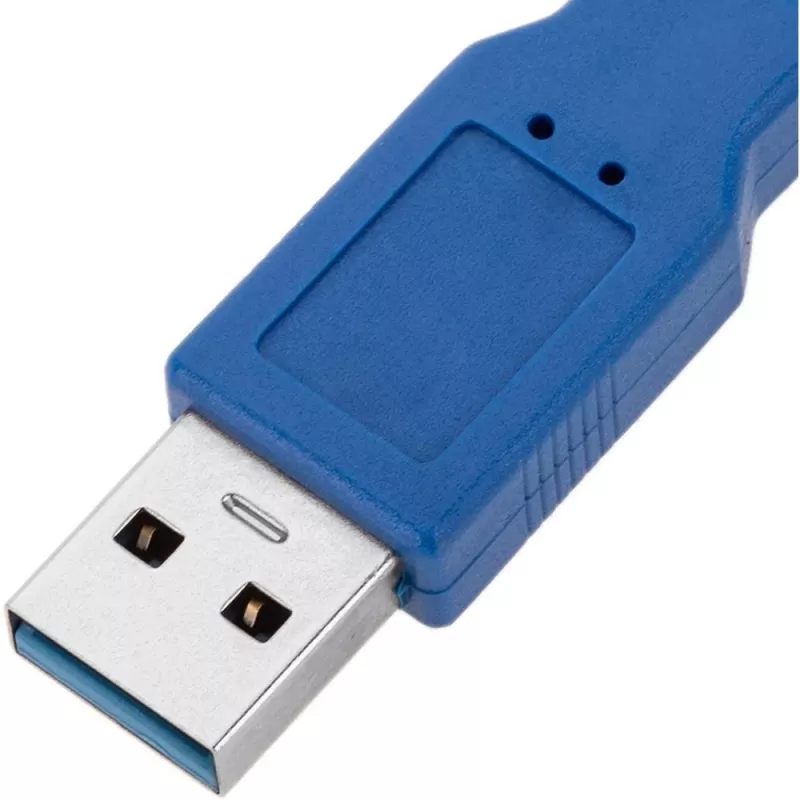 Techly ilginimo USB 3.0 laidas A kištukas / A lizdas 1 m mėlynas ICOC U3-AA-10-EX