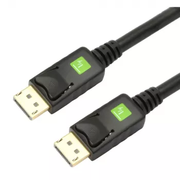 Techly garso/vaizdo DisplayPort kabelis M/M 0,5 m juodas ICOC DSP-A-005