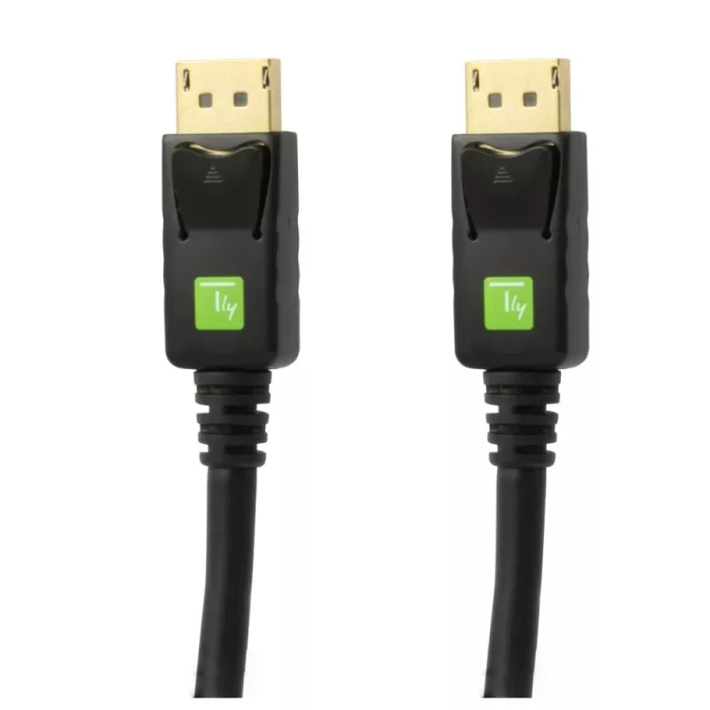 Techly garso/vaizdo DisplayPort kabelis M/M 0,5 m juodas ICOC DSP-A-005