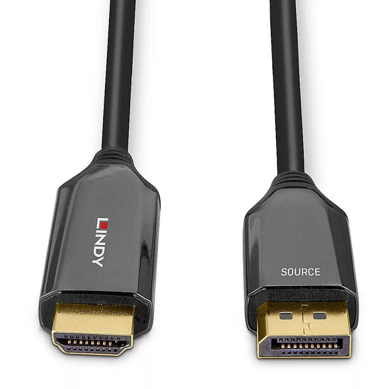 Lindy 1m aktyvus DisplayPort 1.4 į HDMI 8K60 laidas