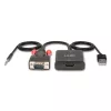 VGA ir garso į HDMI keitiklis Lindy 38284