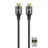 HDMI kabelis Manhattan 8K@60Hz 1m pintas Vyriškas į Vyrišką Juodas