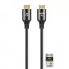 HDMI kabelis su Ethernet Manhattan 8K@60Hz 2m pintas Kištukas-Kištukas Juodas