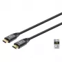 HDMI kabelis Manhattan 8K 60Hz 3m, vyriškas į vyrišką, juodas