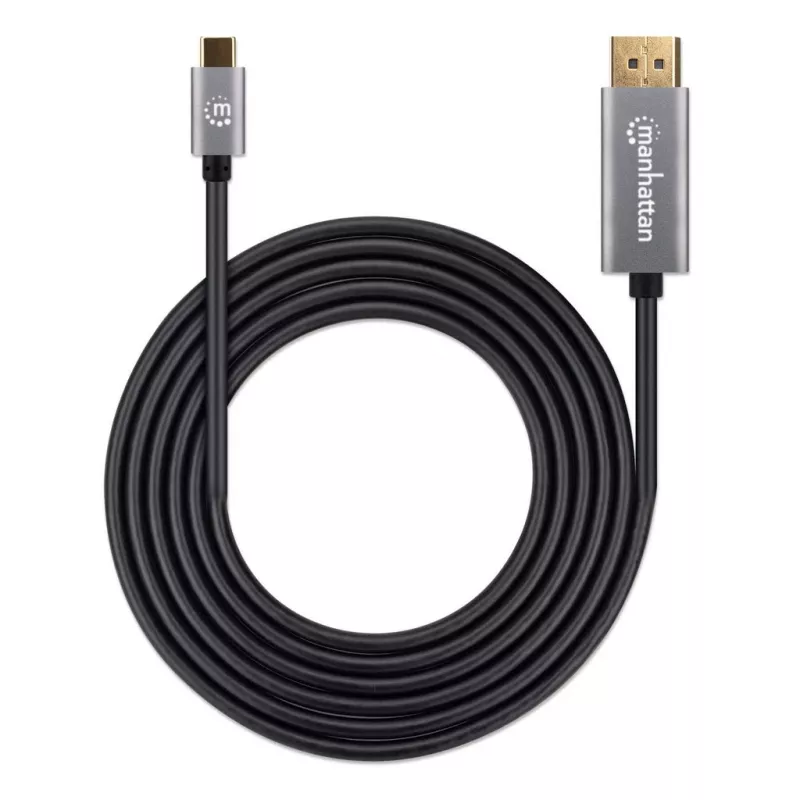 USB-C į DisplayPort laidas Manhattan CDP2DP146B 8K 2m