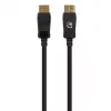 Manhattan DisplayPort 1.4 laidas, 8K@60Hz, 3m, pintas kabelis, vyriškas į vyrišką, su fiksatoriais, pilnai ekranuotas, juodas, garantija visam gyvenimui, atitinka DP14MM3M