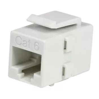 StarTech.com baltas Cat6 RJ45 kištukinis jungtis tinklo jungiklis - F/F