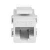 StarTech.com baltas Cat6 RJ45 kištukinis jungtis tinklo jungiklis - F/F
