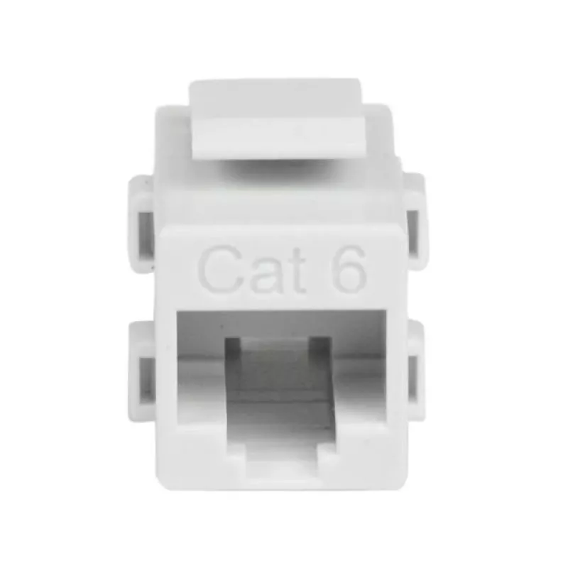 StarTech.com baltas Cat6 RJ45 kištukinis jungtis tinklo jungiklis - F/F