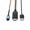 Lindy 38360 MPO šviesolaidinis HDMI 8K60 prailgintuvas 100 m