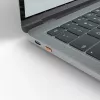USB-C prievado blokatorius Lindy USB Type C Port Blocker Key 4 vnt. oranžiniai