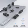 MicroConnect USB4-CCF-240W USB-C laidas 2 m, juodas