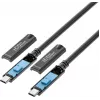 USB-C laidas MicroConnect MC-USB3.2CC05-8K-OP 5 m – palaiko 8K vaizdo perdavimą, USB 3.2