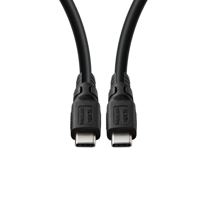 USB-C laidas MicroConnect ColorFlex 100W USB3.2CC03-LSZH, USB-C į USB-C, USB 3.2, 100W PD, LSZH apvalkalas