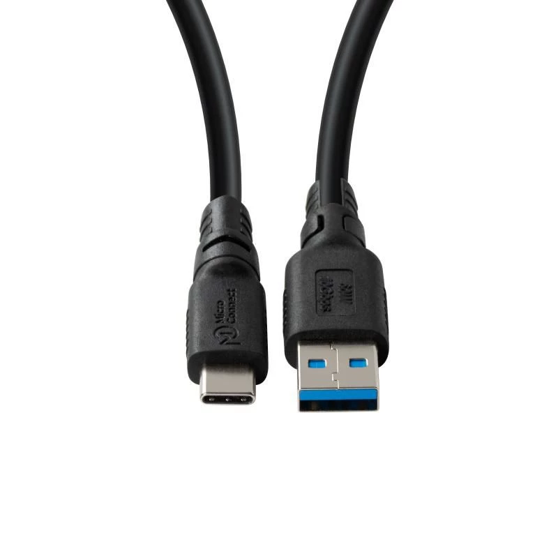 USB-C į USB-A adapteris MicroConnect USB3.2AC2-LSZH, USB 3.2, LSZH apvalkalas