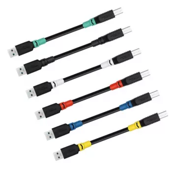 USB A-B duomenų laidas MicroConnect USB3.0AB2B-LSZH 2 m, USB 3.2 Gen 1 (Micro-B/B), mažai dūmų, be halogenų