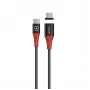 USB-C magnetinis maitinimo laidas MicroConnect MC-MAGNETIC-CUSBC-SC-240W — 240W Power Delivery, atsegama magnetinė jungtis