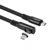 Microconnect MC-LS-USB4CC1.0-A USB 4 laidas 1 m USB C juodas