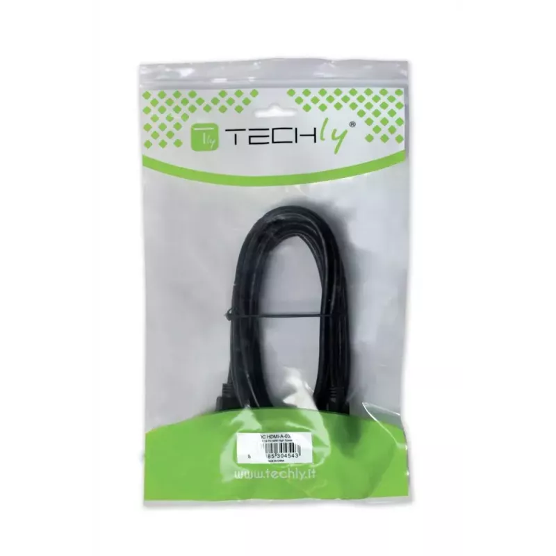 Techly ICOC-HDMI-4-EXT075 HDMI laidas 7,5 m HDMI A tipo (standartinis) juodas