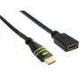 Techly ICOC-HDMI-4-EXT075 HDMI laidas 7,5 m HDMI A tipo (standartinis) juodas