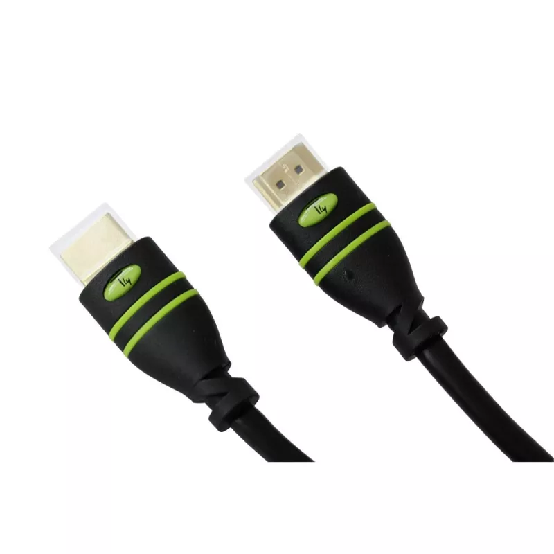 Techly 2 m HDMI kabelis su Ethernet ir ARC, A/A, juodas, ICOC HDMI-4-020