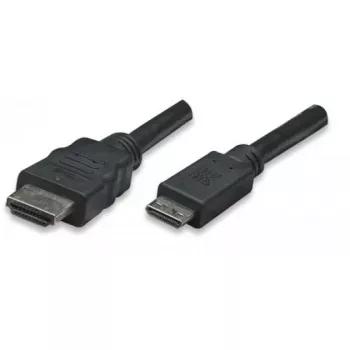 Techly ICOC-HDMI-B-015 HDMI laidas 1,8 m HDMI A tipo (standartinis) HDMI C tipo (Mini) juodas