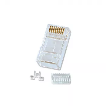 Lindy RJ-45 kištukas, neekranuotas, 8 kontaktų, CAT6, 10 vnt. pakuotė