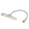 USB 2.0 PC galinė plokštė Lindy 33123