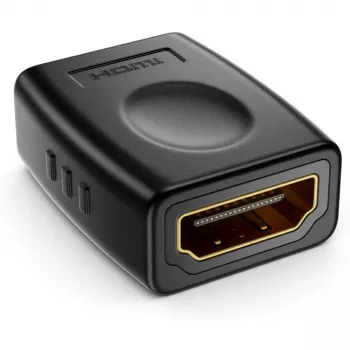 Techly IADAP-HDMI-F/F lyties keitiklis, juodas