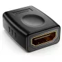 Techly IADAP-HDMI-F/F lyties keitiklis, juodas