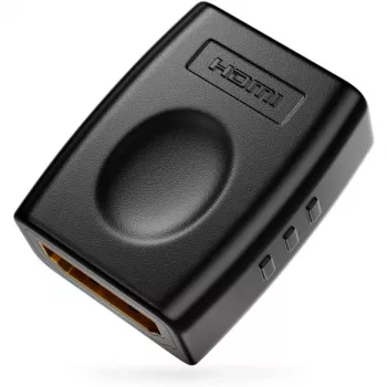 Techly IADAP-HDMI-F/F lyties keitiklis, juodas