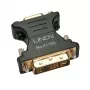 Lindy DVI-A (vyriška) į VGA (moteriška) adapteris, juodas