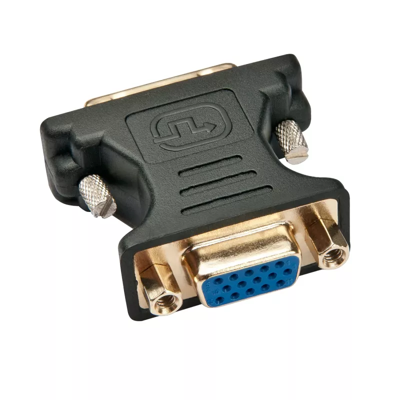 Lindy DVI-A (vyriška) į VGA (moteriška) adapteris, juodas