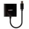 Lindy Mini DisplayPort į DVI aktyvus keitiklis 0,16 m juodas