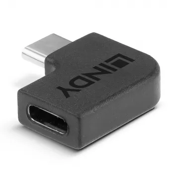 USB 3.2 Type C į C 90° adapteris Lindy 41894