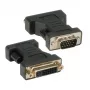 Techly DVI į analoginį VGA F / M adapteris IADAP DVI-9100, VGA, DVI-I, juodas