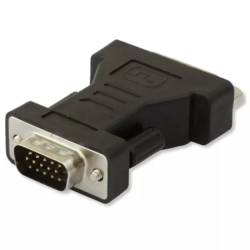Techly DVI į analoginį VGA F / M adapteris IADAP DVI-9100, VGA, DVI-I, juodas