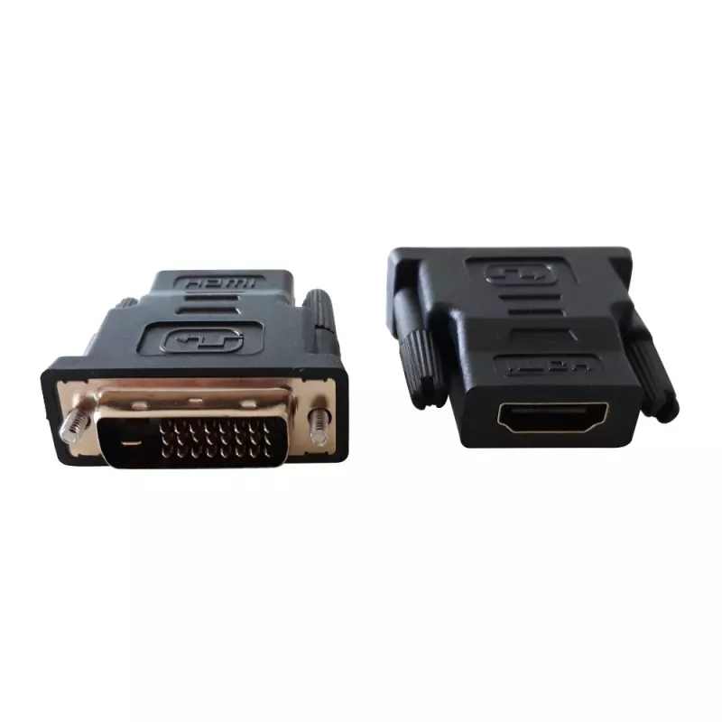 Lyties keitiklis DVI-D į HDMI Techly IADAP-DVI-HDMI-F, juodas