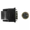 Lyties keitiklis DVI-D į HDMI Techly IADAP-DVI-HDMI-F, juodas