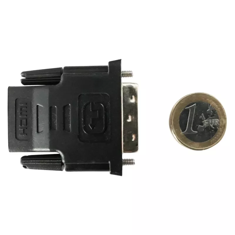 Lyties keitiklis DVI-D į HDMI Techly IADAP-DVI-HDMI-F, juodas