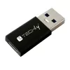 USB lizdo keitiklis Techly IADAP USB3-AFT USB A į USB C juodas