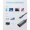 USB grafikos adapteris Anker A83120A1 — USB 3.2 Gen 1, juodas/pilkas, kabelis 0,15 m